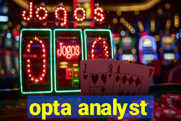 opta analyst